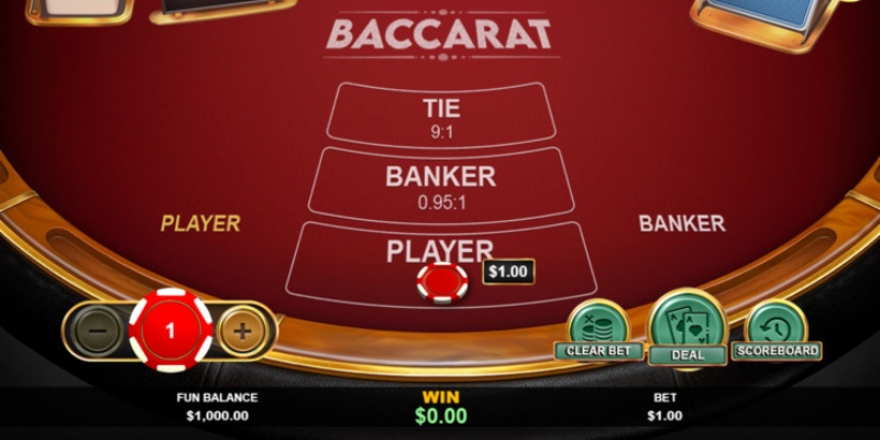 Tìm hiểu thông tin về game bài Casino - Baccarat